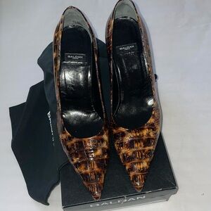 Baldan Italian leather heels, size 39/9